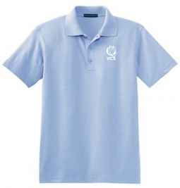 Men's Silk Touch Interlock Polo, Blue Lake